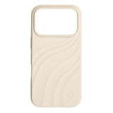 iPhone 18 Pro / 17 Pro iDeal of Sweden Soft Swirl Silicone Deksel - MagSafe Kompatibel - Cloud Dancer