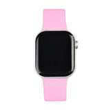 Apple Watch (38/40/SE/41/42mm) iDeal of Sweden Silikon Klokkerem - Størrelse S/M - Bubblegum Pink