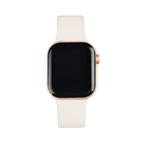 Apple Watch (38/40/SE/41/42mm) iDeal of Sweden Silikon Klokkerem - Størrelse S/M - Cloud Dancer