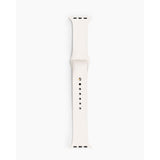 Apple Watch (38/40/SE/41/42mm) iDeal of Sweden Silikon Klokkerem - Størrelse S/M - Cloud Dancer