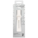 Apple Watch (38/40/SE/41/42mm) iDeal of Sweden Silikon Klokkerem - Størrelse S/M - Cloud Dancer