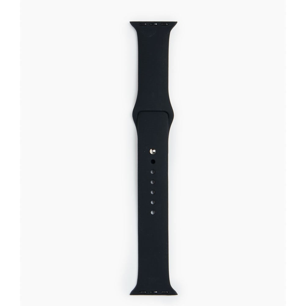 Apple Watch (42/44/SE/45/46/49mm) iDeal of Sweden Silikon Klokkerem - Størrelse M/L - Black