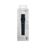 Apple Watch (42/44/SE/45/46/49mm) iDeal of Sweden Silikon Klokkerem - Størrelse M/L - Black