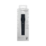 Apple Watch (42/44/SE/45/46/49mm) iDeal of Sweden Silikon Klokkerem - Størrelse S/M - Black