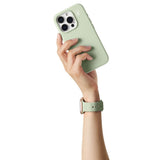 Apple Watch (42/44/SE/45/46/49mm) iDeal of Sweden Silikon Klokkerem - Størrelse S/M - Sage Green