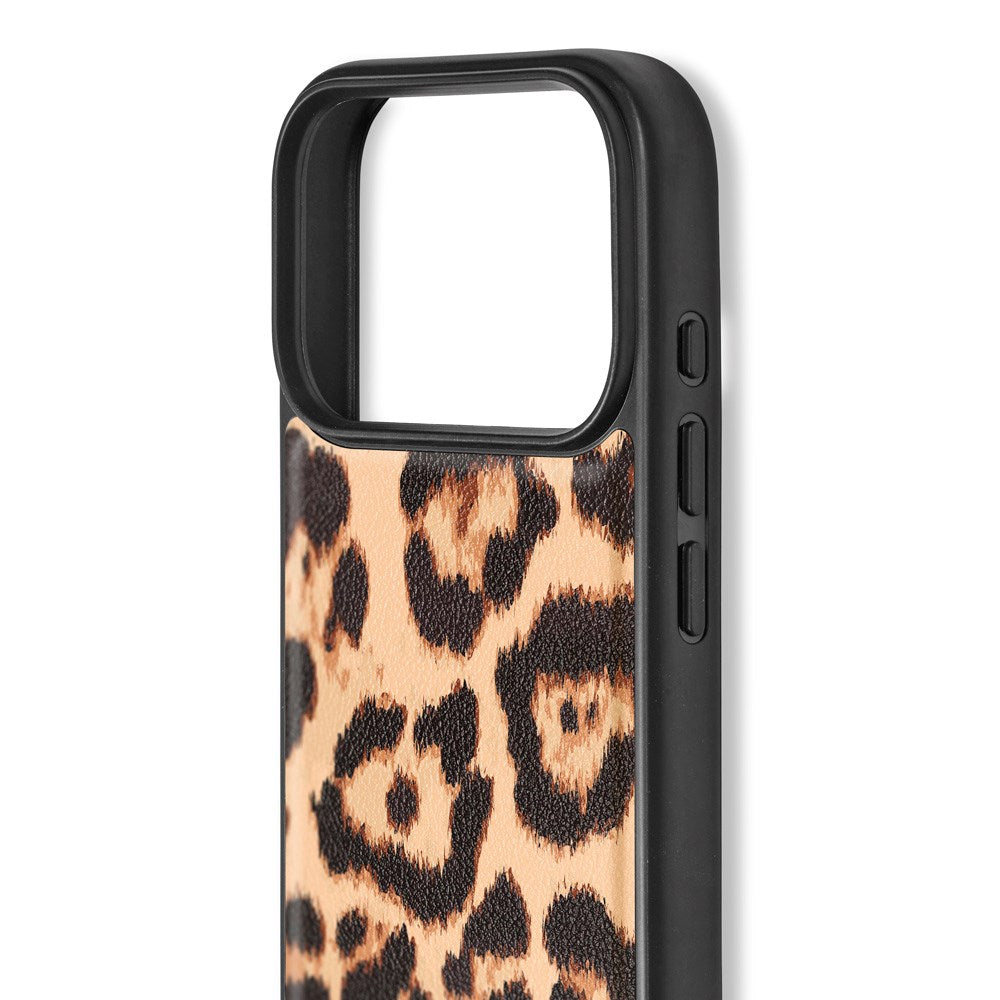 iDeal Of Sweden iPhone 17 Pro Vegan Leather Deksel - Timeless Leo