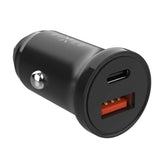 Fixed PD Billader 20W - USB-C & USB-A - Sort