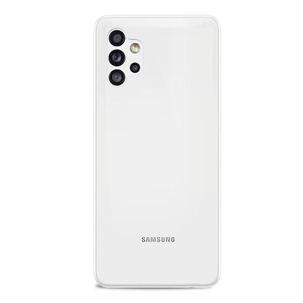 PURO Samsung Galaxy A03s "NUDE" Ultra Slim Plast Bakdeksel 0.3mm - Gjennomsiktig