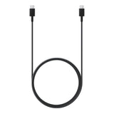 Original Samsung USB-C til USB-C Kabel (EP-DX310JBEGEU) - 3A - 1.8 m - Svart