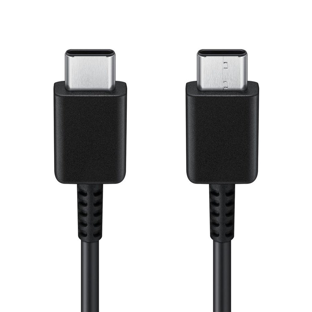 Original Samsung USB-C til USB-C Kabel 25W (EP-DA705BBE) - 3A - 1m - Svart