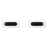 Original Samsung USB-C til USB-C Kabel 25W (EP-DA705BWE) - 3A - 1m - Hvit