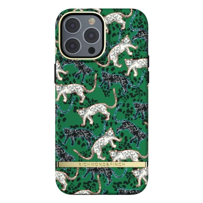 Richmond & Finch iPhone 13 Pro Freedom Deksel - Green Leopard