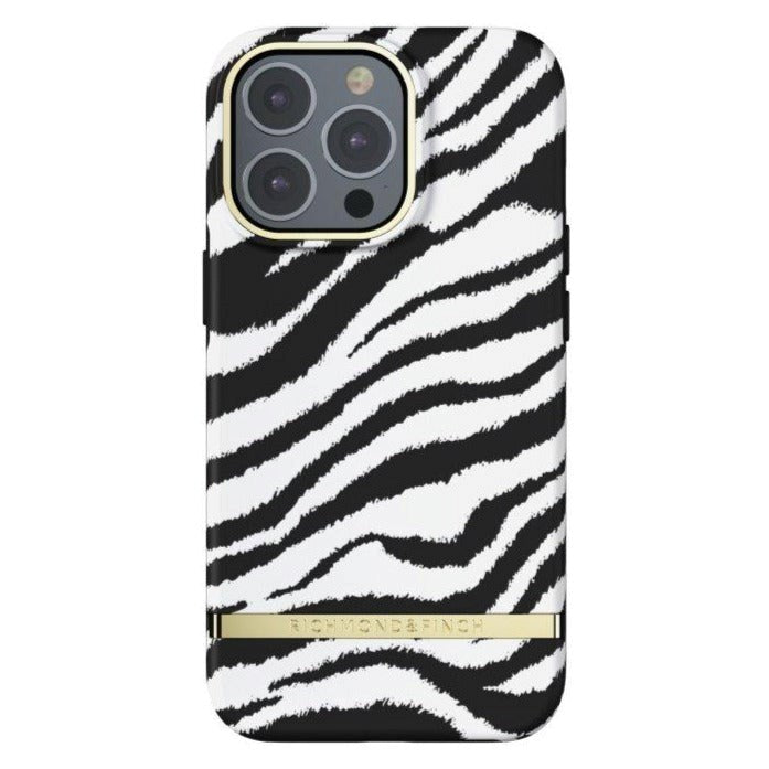 Richmond & Finch iPhone 13 Pro Freedom Deksel - Zebra