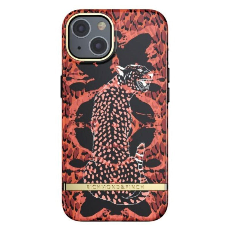 Richmond & Finch iPhone 13 Freedom Deksel - Amber Cheetah