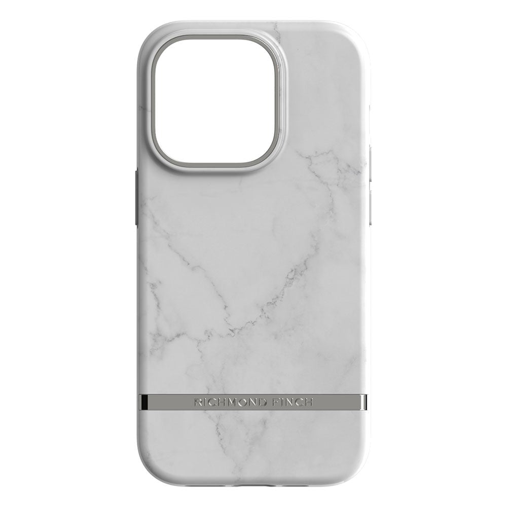 Richmond & Finch iPhone 14 Pro Freedom Deksel - White Marble