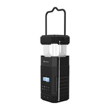 Sandberg Survivor Lantern Powerbank med Solar Lading, Lys og Radio - USB-A - Svart