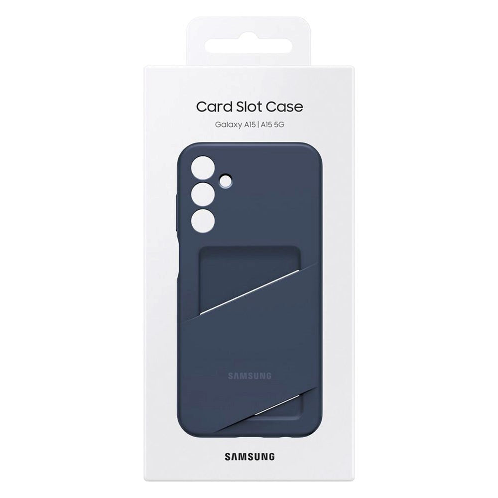 Original Samsung Galaxy A15 (5G) / A15 Card Slot Deksel EF-OA156TBEGWW - Blå