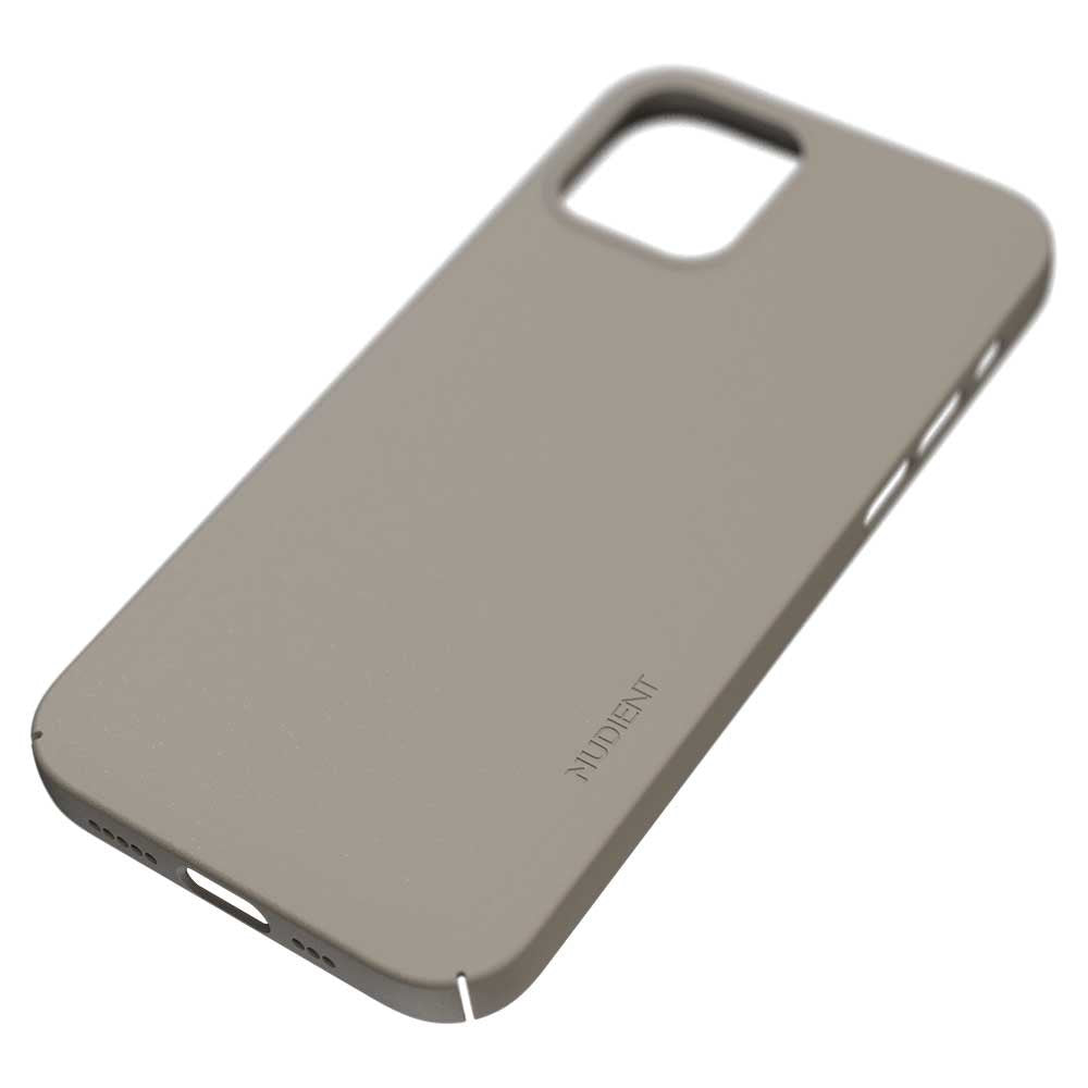 Nudient Thin Case V3 iPhone 12 / 12 Pro Deksel - Clay Beige