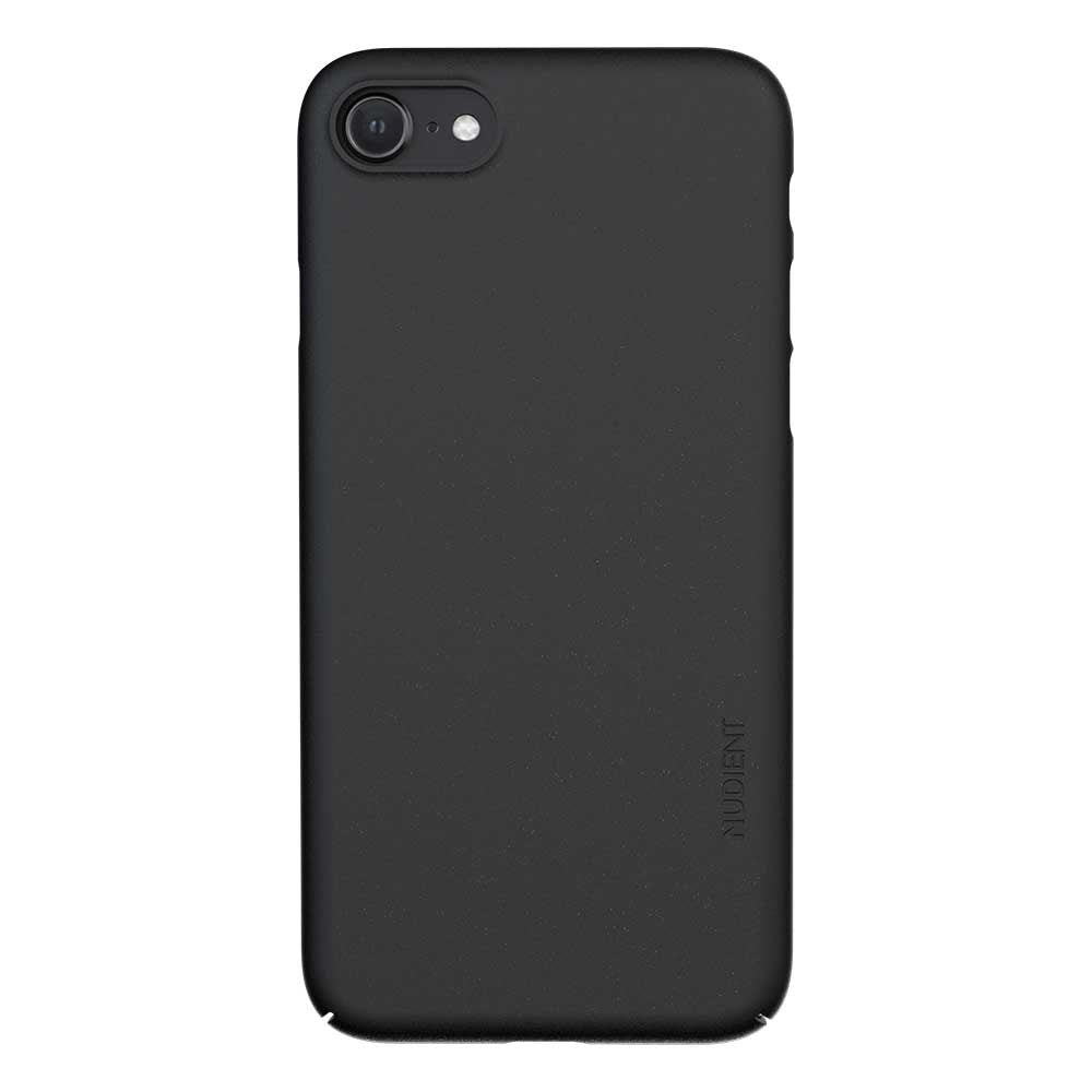 Nudient Thin Case V2 iPhone SE (2022 / 2020) / 8 / 7 Bakdeksel - Ink Black