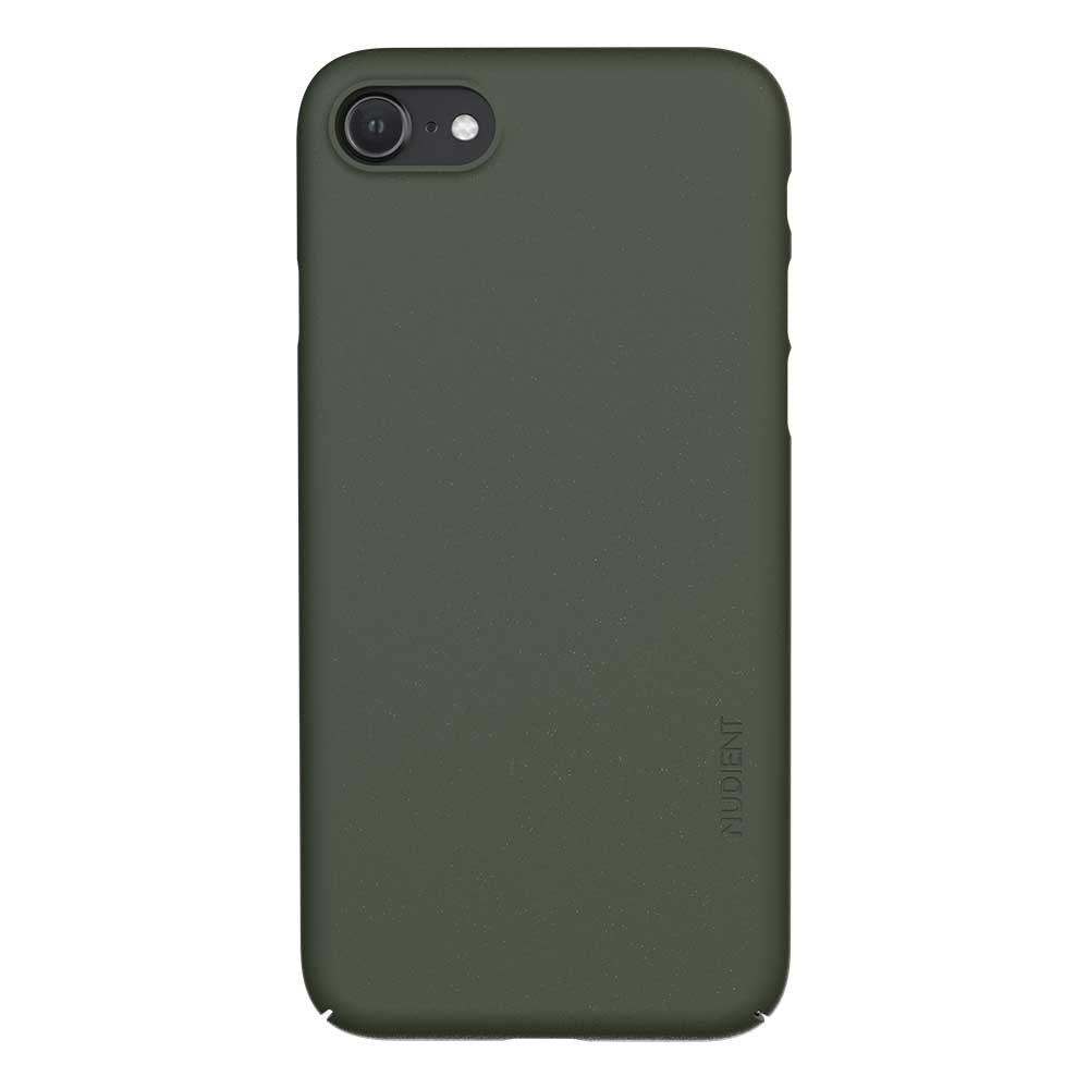 Nudient Thin Case V2 iPhone SE (2022 / 2020) / 8 / 7 Bakdeksel - Pine Green