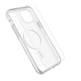 OtterBox iPhone 15 Plus Protection + Power Kit - MagSafe Deksel, Skjermbeskyttelse & 30W Vegglader - Gjennomsiktig / Hvit