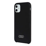 Audi iPhone 11 Silikondeksel - Svart