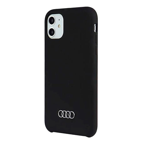 Audi iPhone 11 Silikondeksel - Svart