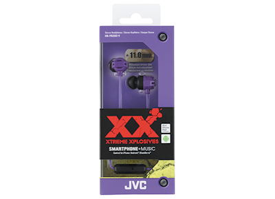 JVC FR202 In-ear XTREME XPLOSIVES - Violet