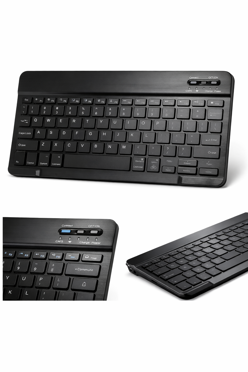 Tech-Protect Keyboard (Engelsk tastatur) - Svart