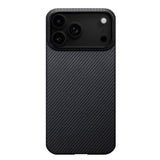 iPhone 17 Pro Max PITAKA Ultra Slim Deksel - MagSafe Kompatibel - Black / Grey