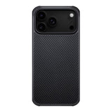 iPhone 17 Pro PITAKA Aramid ProGuard Deksel - MagSafe Kompatibel - Black / Grey