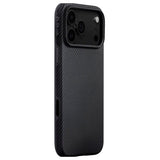iPhone 17 Pro PITAKA Aramid UltraGuard Deksel - MagSafe Kompatibel - Black / Grey