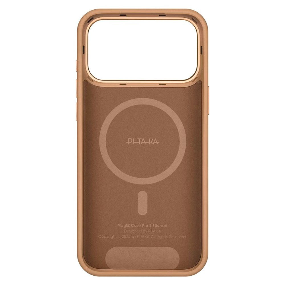 iPhone 17 Pro PITAKA Aramid UltraGuard Deksel - MagSafe Kompatibel - Sunset