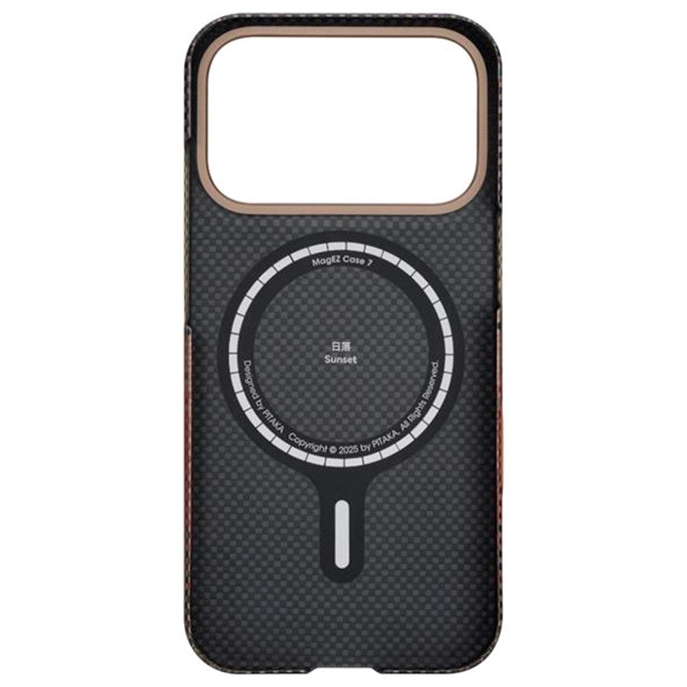 iPhone 17 Pro PITAKA Ultra Slim Deksel - MagSafe Kompatibel - Sunset