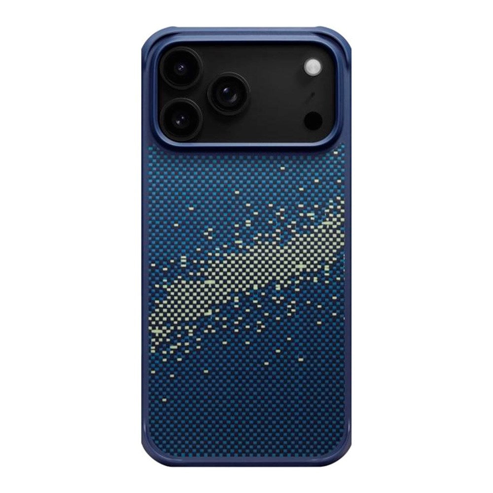 iPhone 17 Pro PITAKA Aramid ProGuard Deksel - MagSafe Kompatibel - Milky Way Galaxy