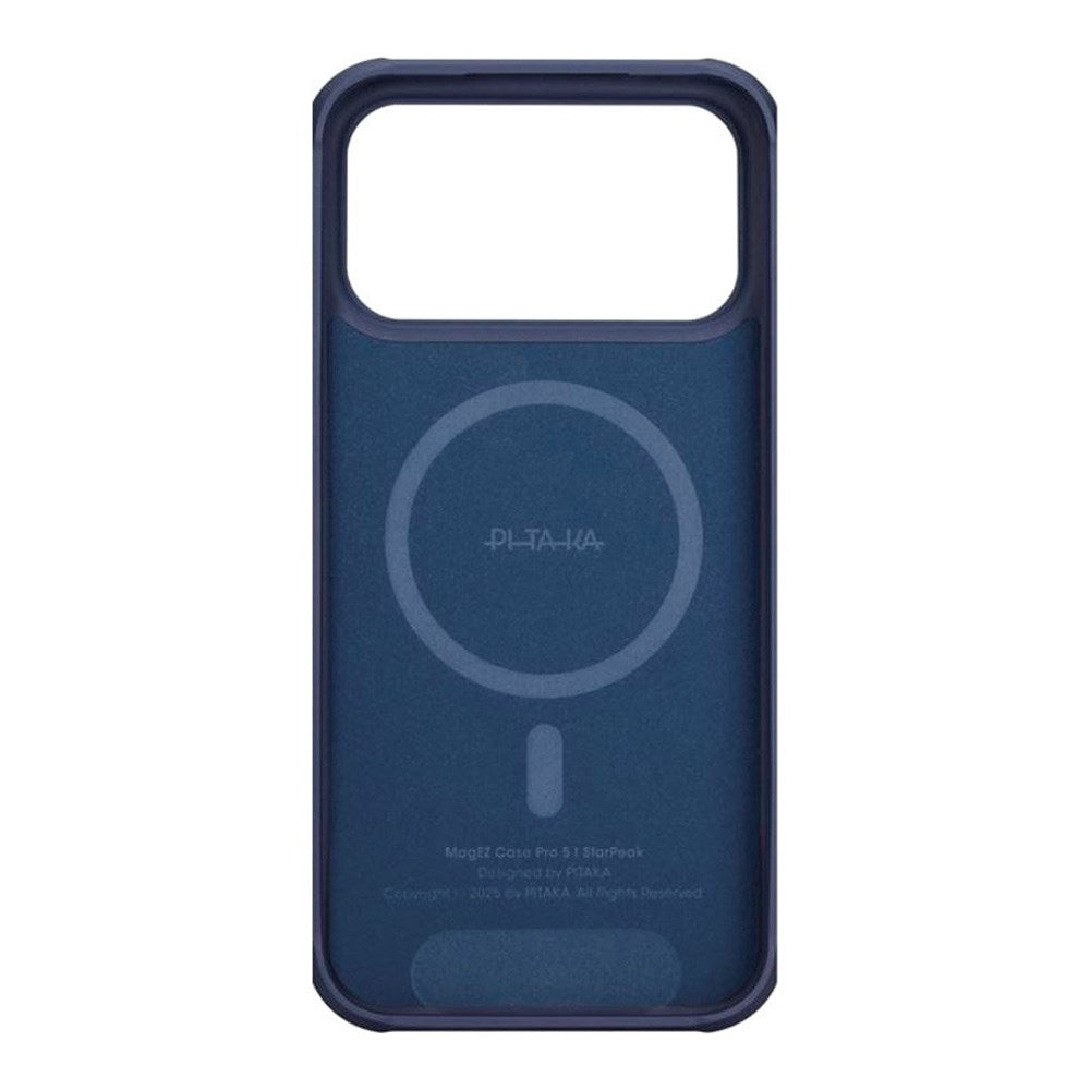 iPhone 17 Pro PITAKA Aramid ProGuard Deksel - MagSafe Kompatibel - Milky Way Galaxy