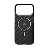 iPhone 17 Pro PITAKA Ultra Slim Deksel - MagSafe Kompatibel - Blue / Grey