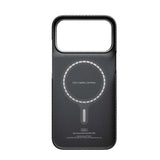 iPhone 18 Pro Max / 17 Pro Max Pitaka Edge Deksel - MagSafe Kompatibel - Svart / Grå