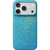 iPhone 18 Pro / 17 Pro Pitaka Edge Deksel - MagSafe Kompatibel - Lucid Blue