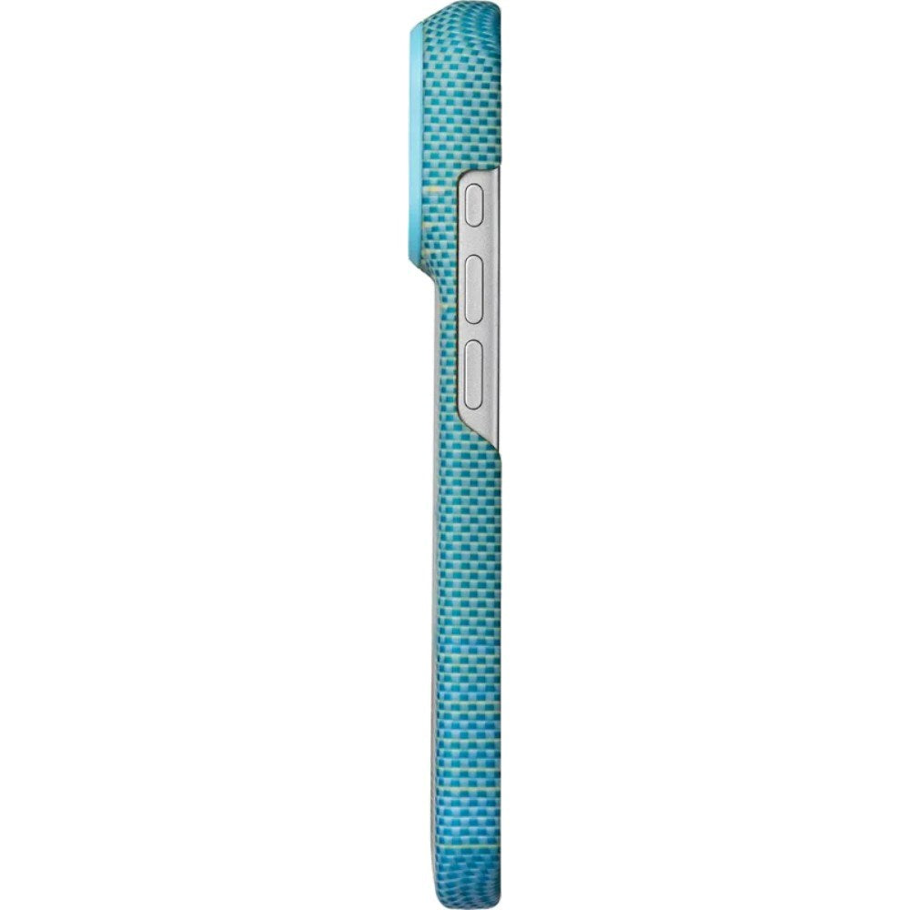 iPhone 18 Pro / 17 Pro Pitaka Edge Deksel - MagSafe Kompatibel - Lucid Blue