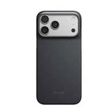 iPhone 18 Pro Max / 17 Pro Max Pitaka Edge Deksel - MagSafe Kompatibel - Basalt Black