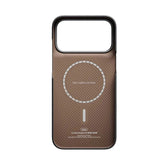 iPhone 18 Pro Max / 17 Pro Max Pitaka Edge Deksel - MagSafe Kompatibel - Basalt Black
