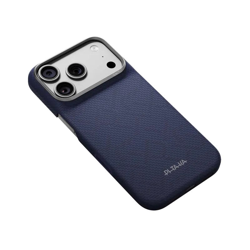iPhone 18 Pro / 17 Pro Pitaka Edge Deksel - MagSafe Kompatibel - Sapphire Blue