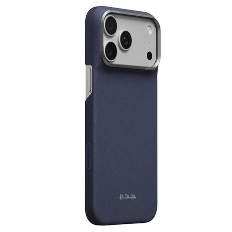 iPhone 18 Pro Max / 17 Pro Max Pitaka Edge Deksel - MagSafe Kompatibel - Sapphire Blue