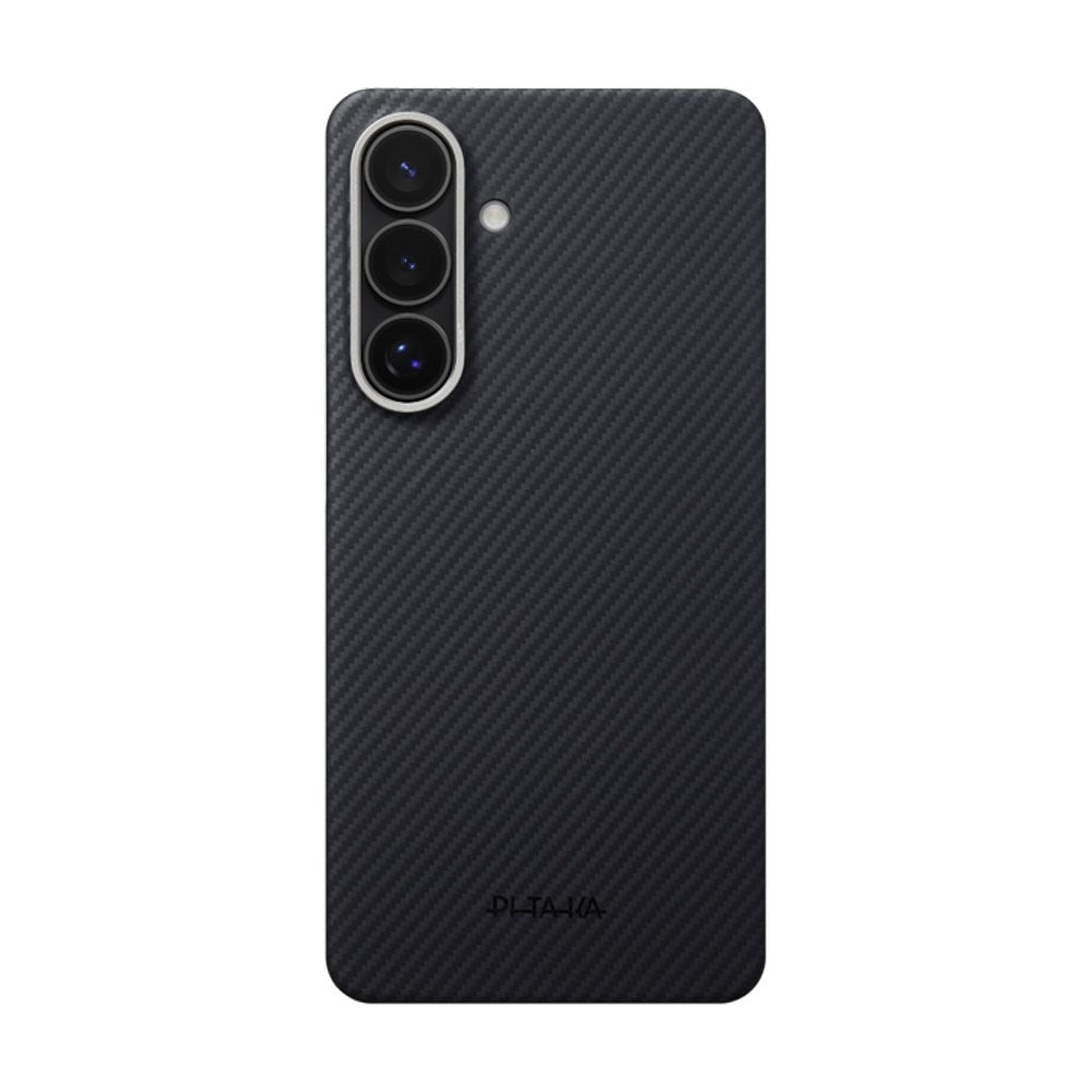 Samsung Galaxy S26 PITAKA Edge Deksel - MagSafe Kompatibel - Black / Grey Twill