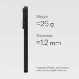 Samsung Galaxy S26 PITAKA Edge Deksel - MagSafe Kompatibel - Black / Grey Twill