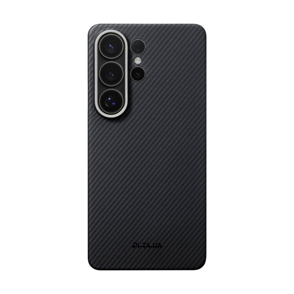 Samsung Galaxy S26 Ultra PITAKA Edge Deksel - MagSafe Kompatibel - Black / Grey Twill