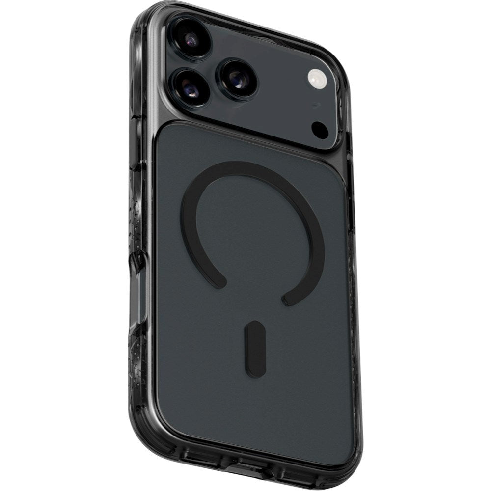 iPhone 18 Pro / 17 Pro LAUT CRYSTAL MATTER X Deksel - MagSafe Kompatibel - Svart / Gjennomsiktig