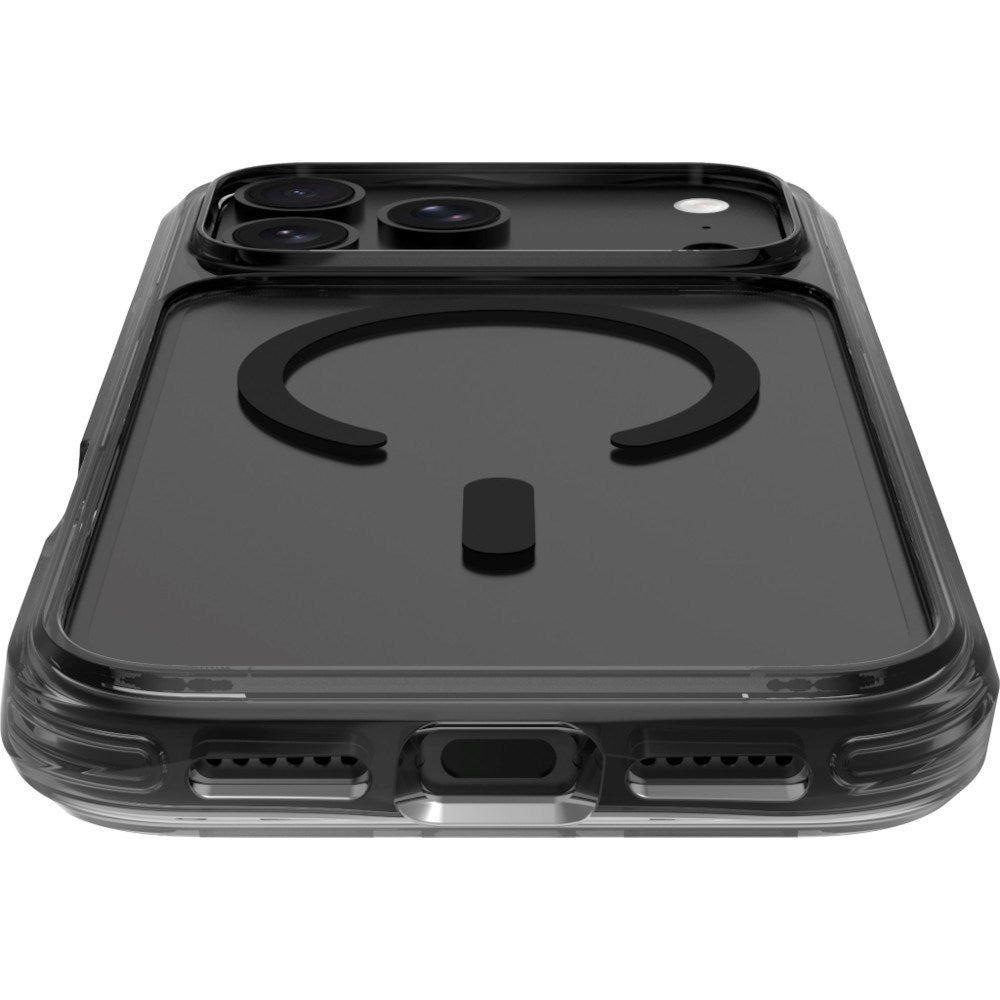 iPhone 18 Pro / 17 Pro LAUT CRYSTAL MATTER X Deksel - MagSafe Kompatibel - Svart / Gjennomsiktig
