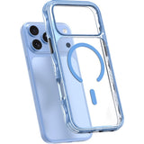 iPhone 18 Pro / 17 Pro LAUT CRYSTAL MATTER X Deksel - MagSafe Kompatibel - Blå / Gjennomsiktig